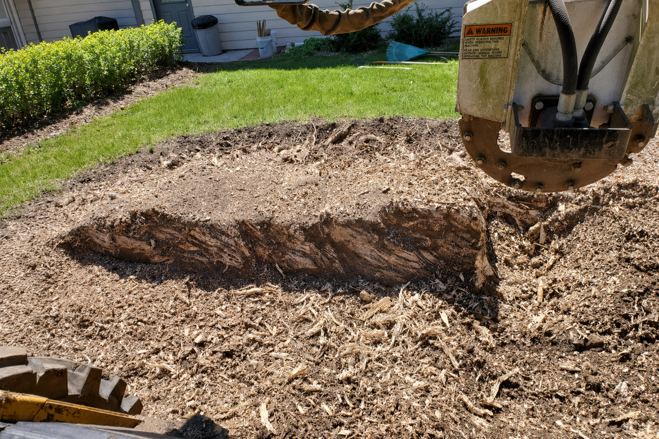 Stump grinding in Arcadia, CA
